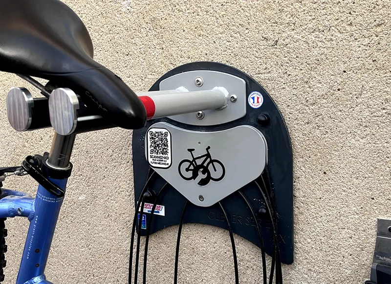 Station murale IFIX-Wall : une solution compacte et pratique pour les cyclistes