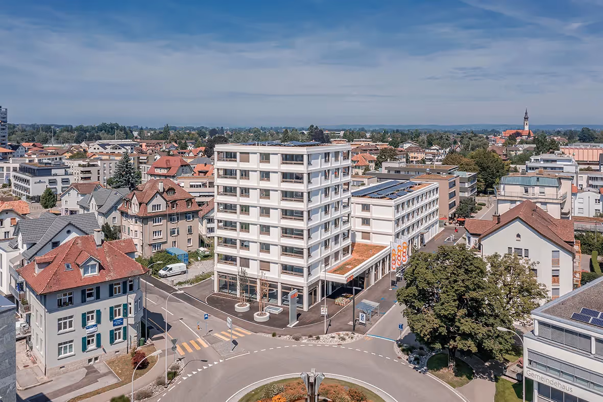 Photo Gallery Zentrumsüberbauung St. Margrethen