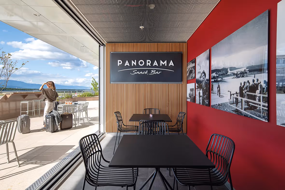 Photo Gallery Terrasse Genève Aéroport