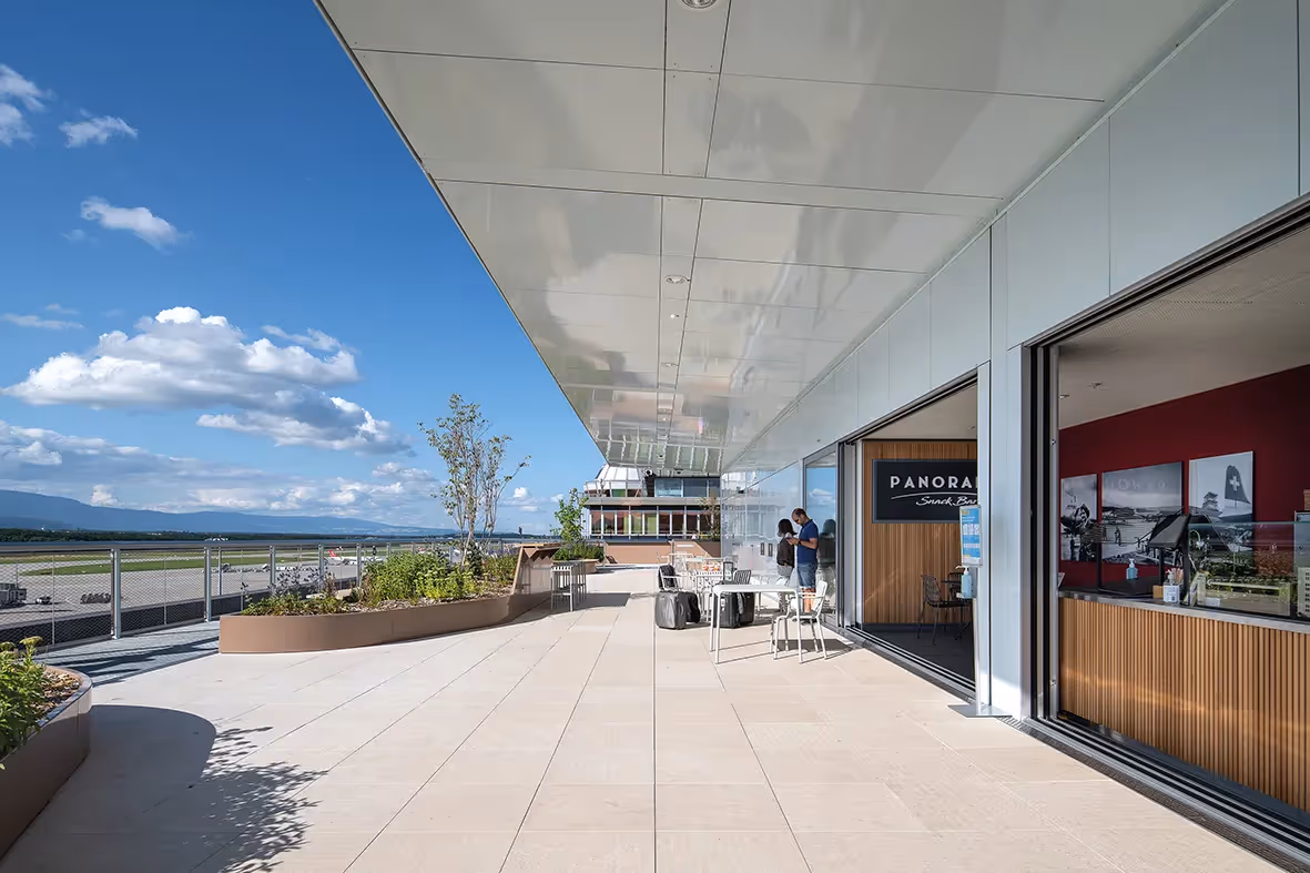 Photo Gallery Terrasse Genève Aéroport