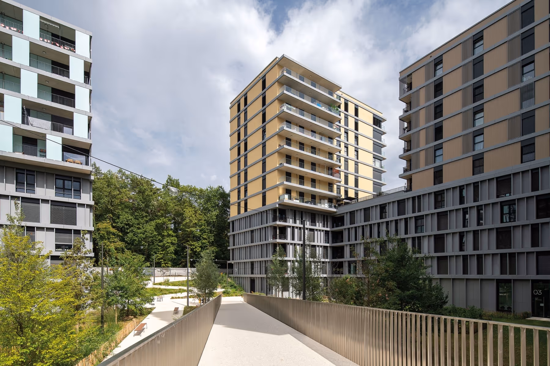 Photo Gallery Quartier de l'Étang - Îlot D