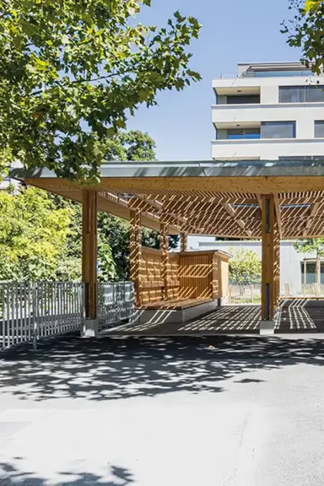 Photo Préau de l'école Place Favre