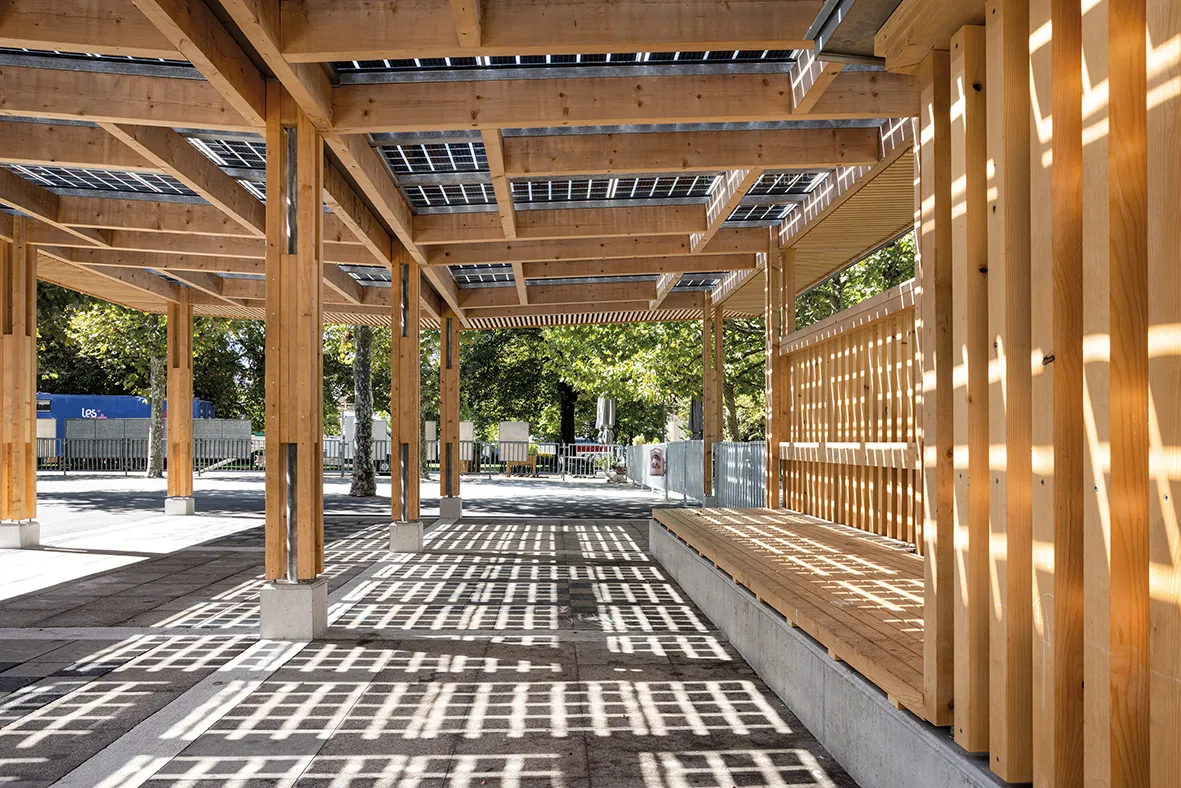 Photo Gallery Préau de l'école Place Favre