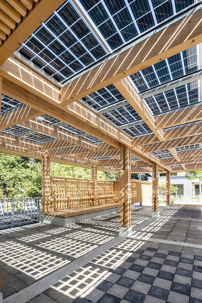 Photo Gallery Préau de l'école Place Favre