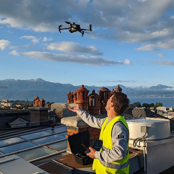 Produit Relevé photogrammétrie par drone