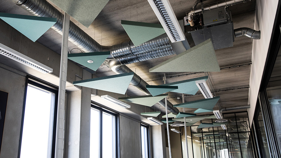 Produit PANNEAU ACOUSTIQUE SUSPENDU - myO