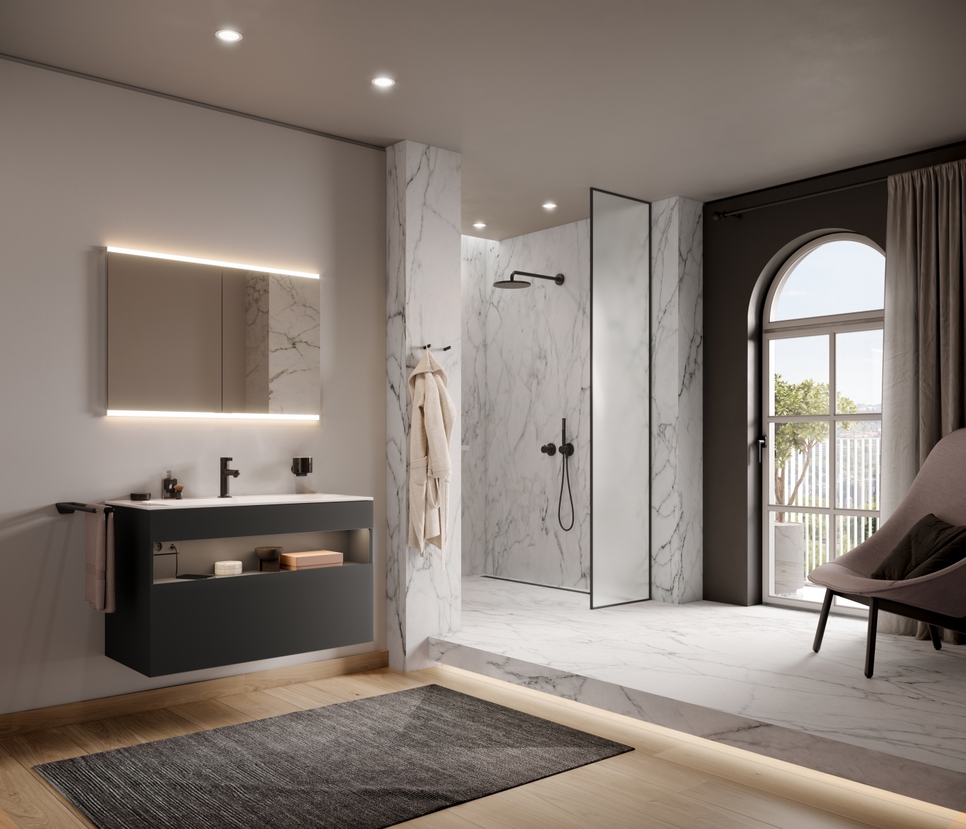 Produit Plan / Mirroirs lumineux