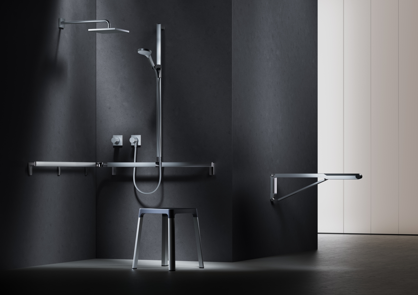 Produit AXESS / Produits sans barrière pour salles de bain / Care