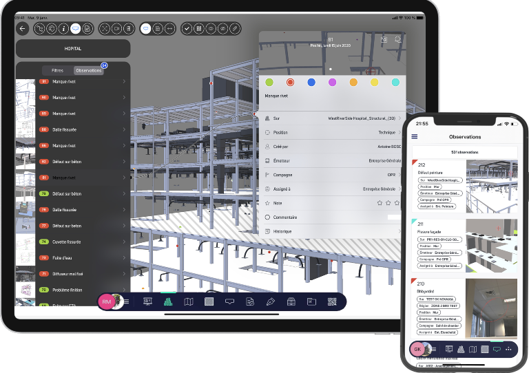 Produit Observations et Défauts