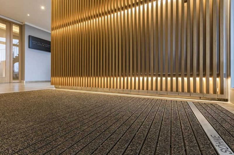 Produit Tapis d'entrée aluminium sur-mesure