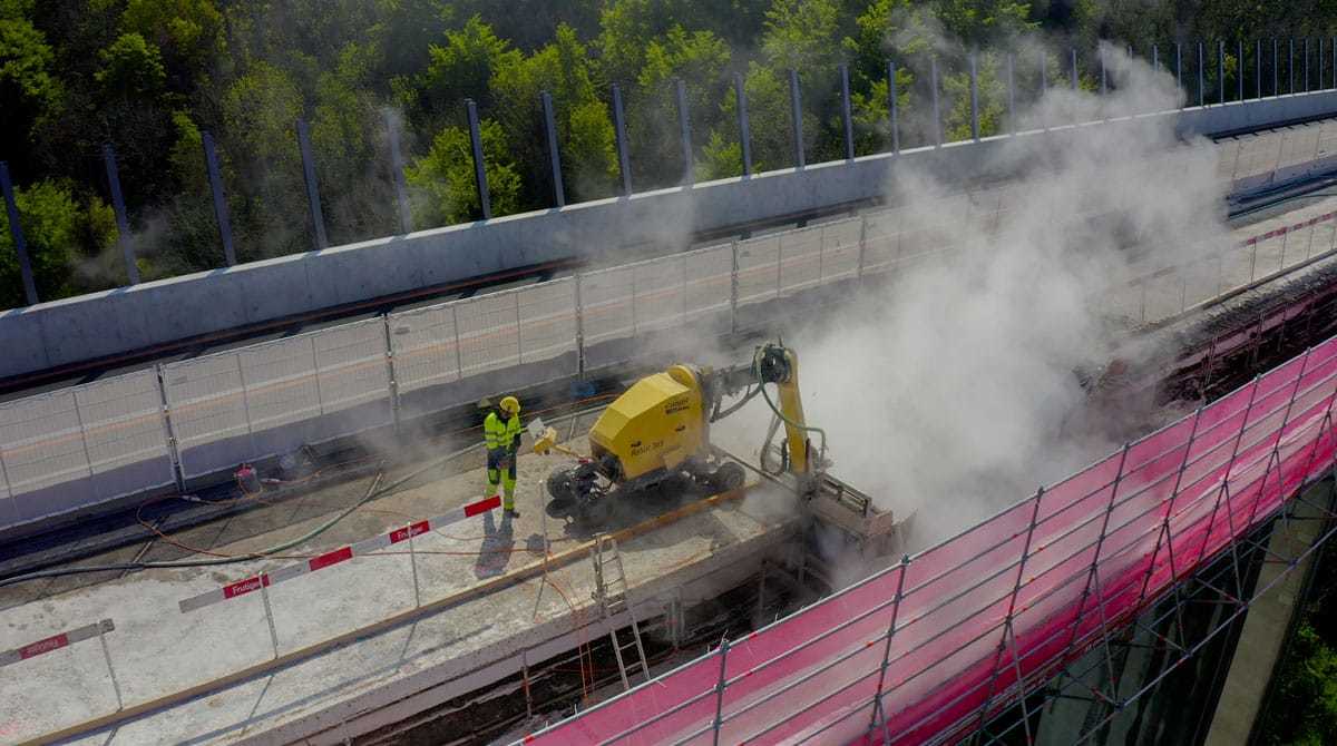 Produit Haute pression – Hydrodémolition