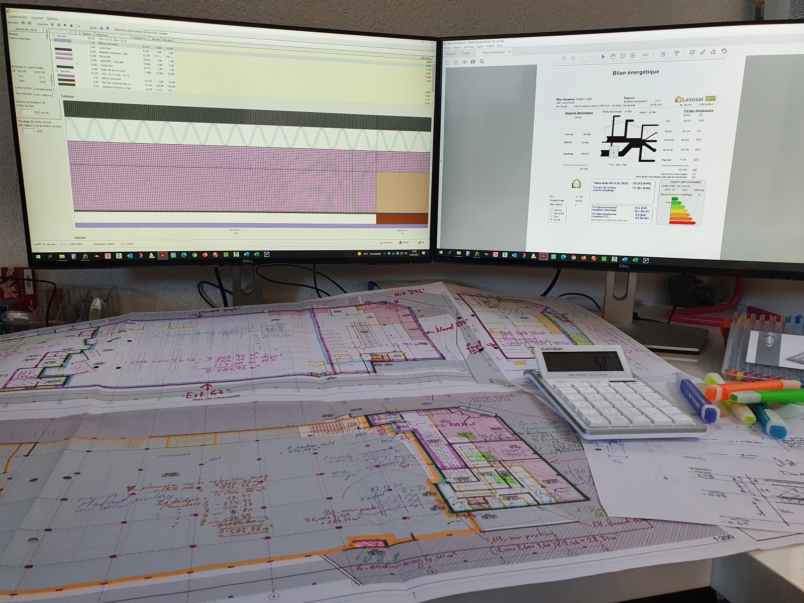 Produit Bilan thermique et formulaire énergétique