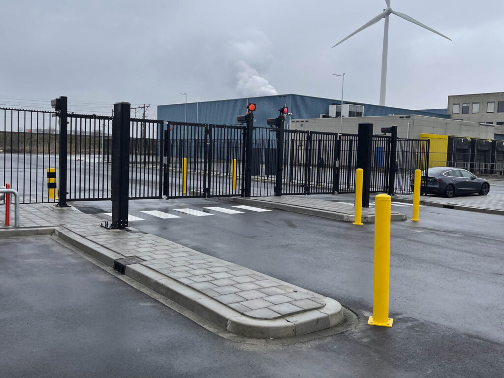 Produit Portail accordéon rapide