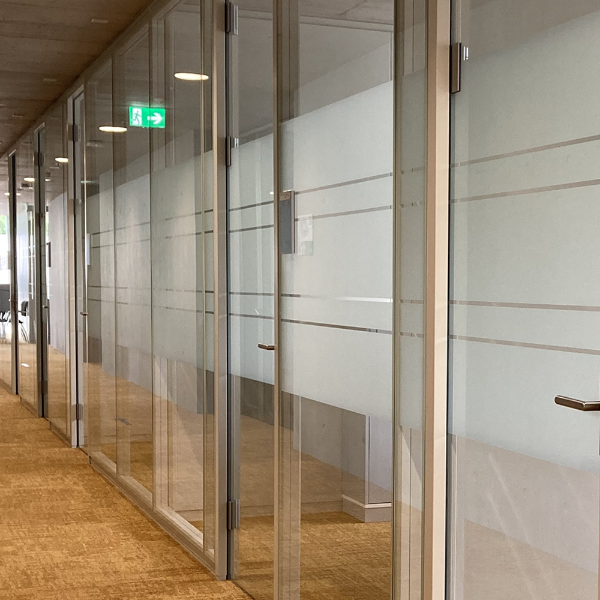 Produit Vitrophanie dépolie et décorative