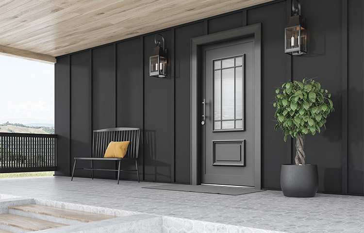 Produit Portes d'entrée PVC, PVC/Alu et Alu