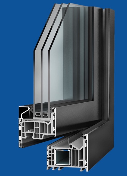 Produit Fenêtres Alu/PVC - Veka 82 MD Softline