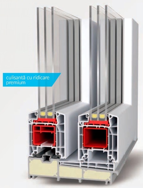 Produit Coulissantes - Avec seuil en aluminium