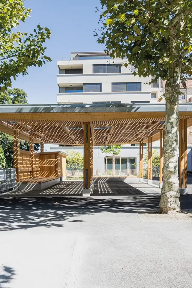 Photo Préau de l'école Place Favre
