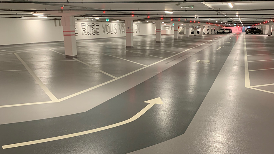 Produit Parkings - sols sans joint