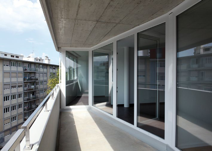 Photo Gallery Immeuble HBM Meyrin-Liotard