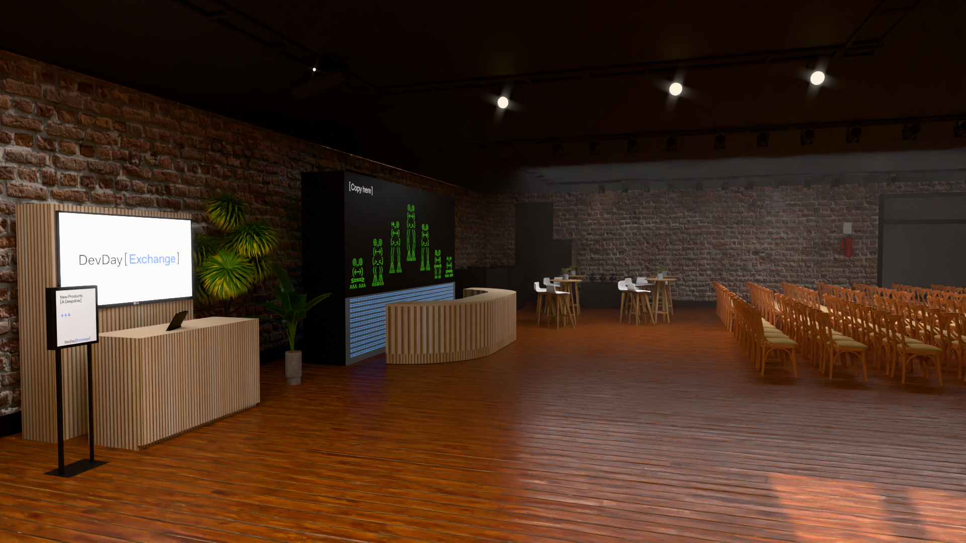 Bar Plenária 3D view