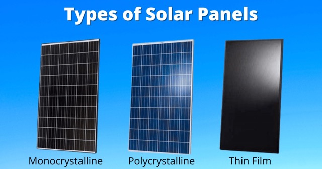 Types of Solar Panels - Best home solar systems