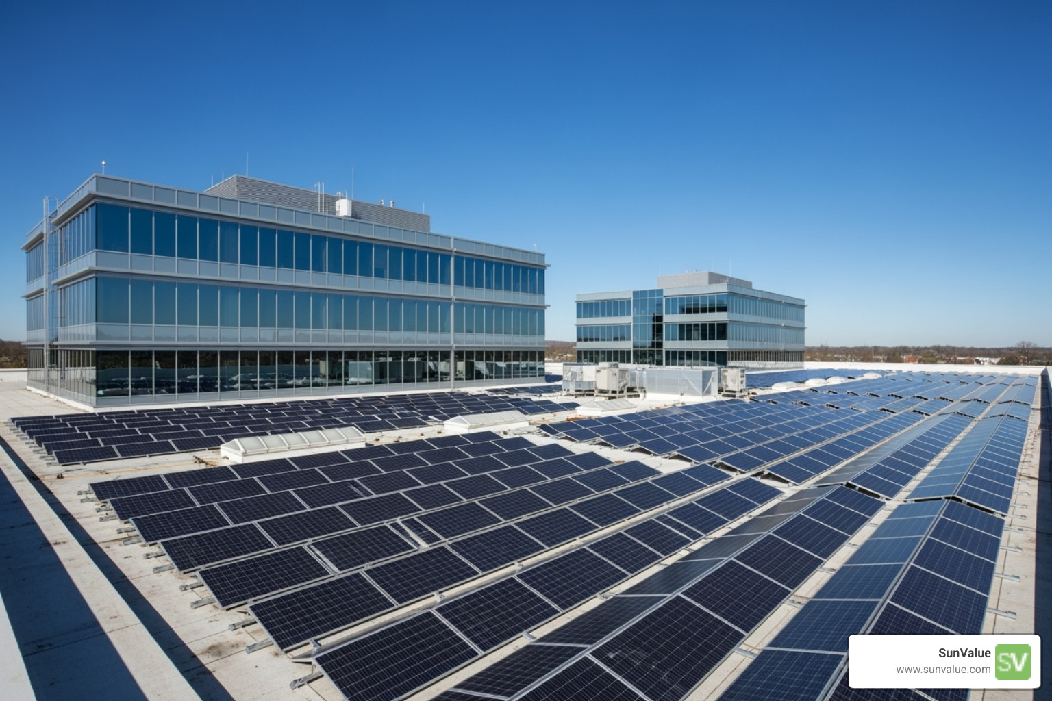 commercial building with large solar array - federal incentives for solar power commercial building with large solar array - federal incentives for solar power
