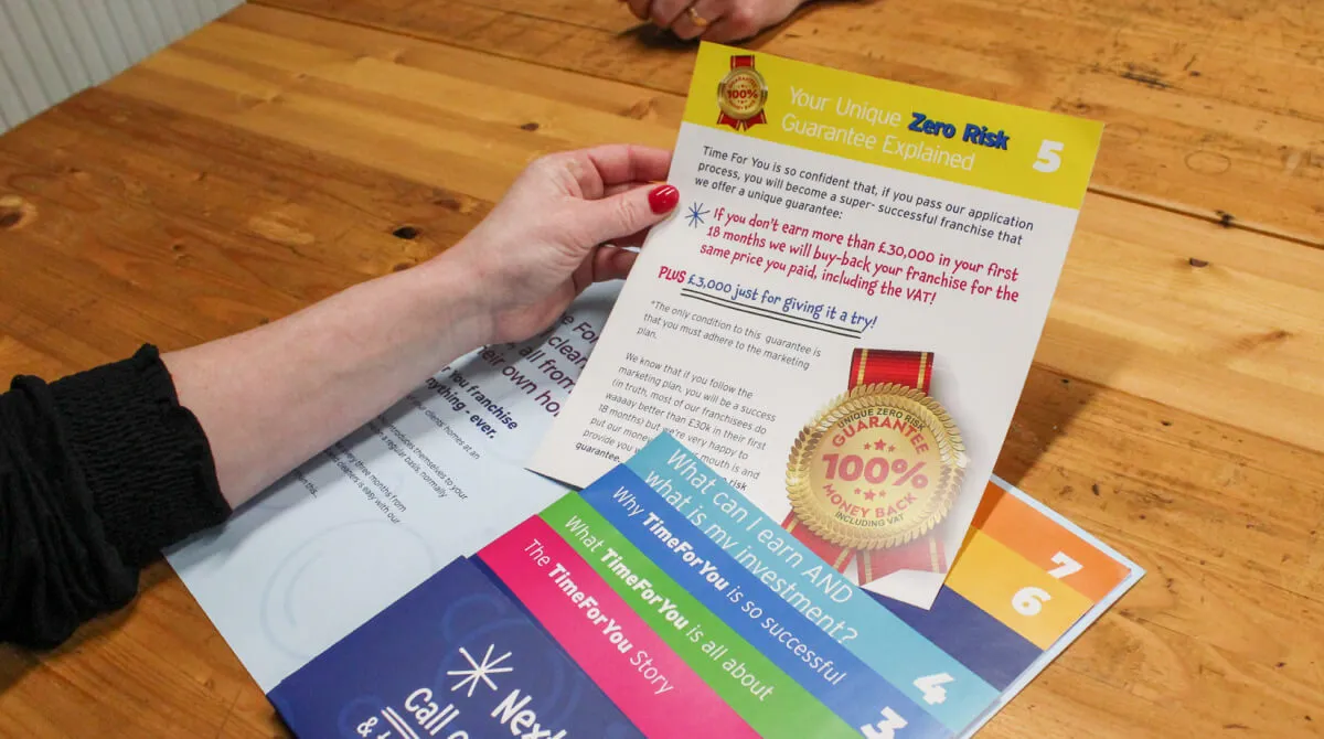 Our unique zero risk guarantee* explained