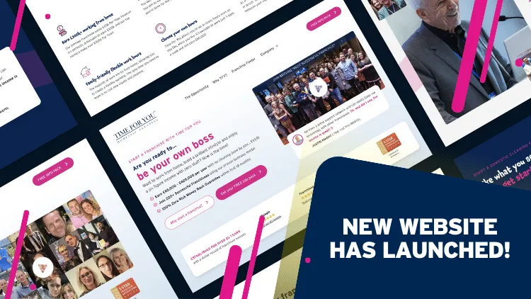 Launching Our New Franchise Website - Your Portal to Success