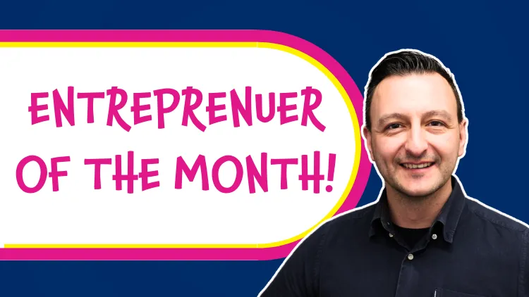 Sam Get's Awarded Entrepreneur Of The Month