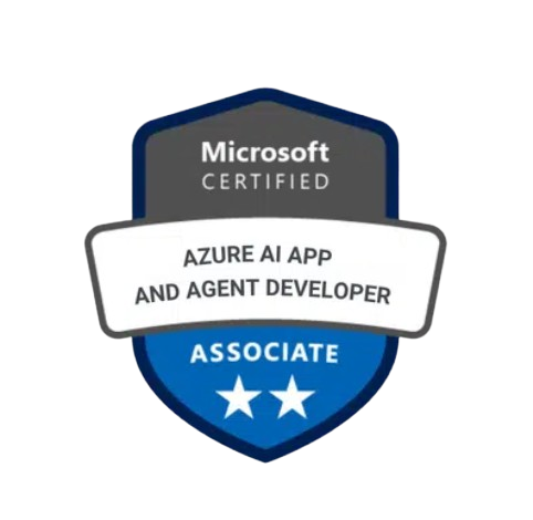 Microsoft Certified: Azure AI Apps and Agents Developer Associate