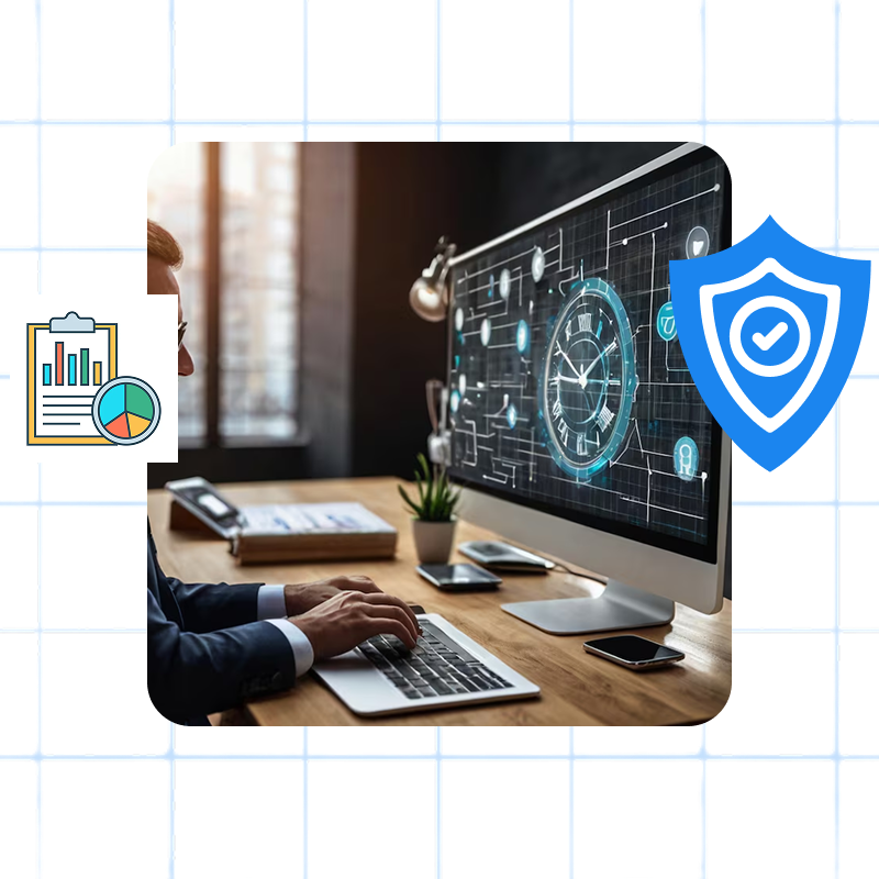 SOC 2 Attestation Services team performing IT security audit