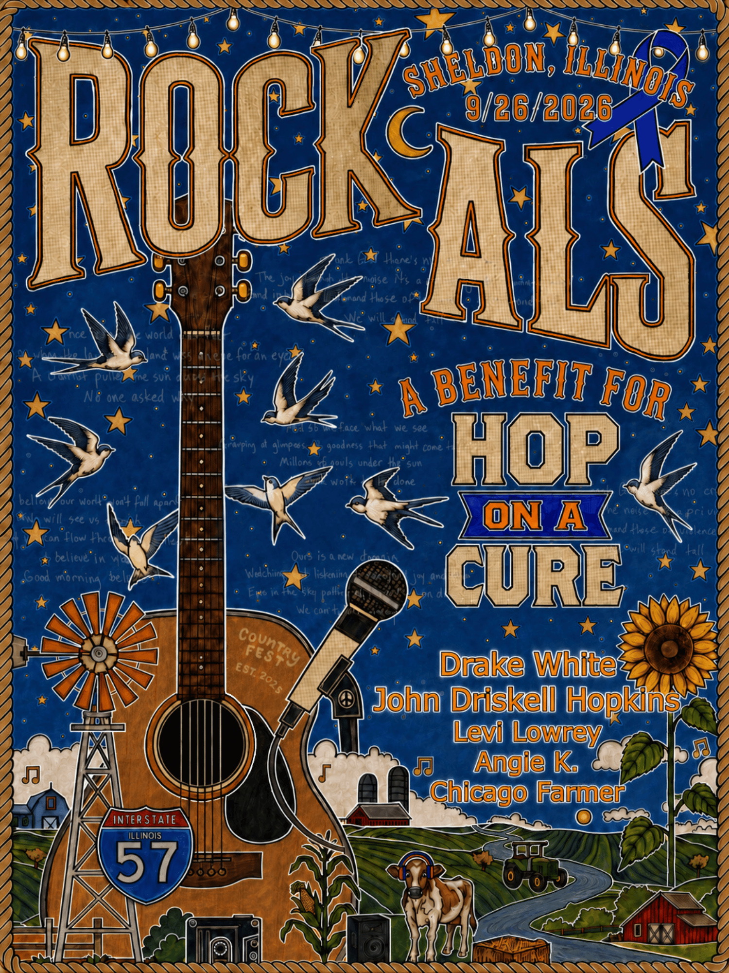 Rock ALS - Festival Poster