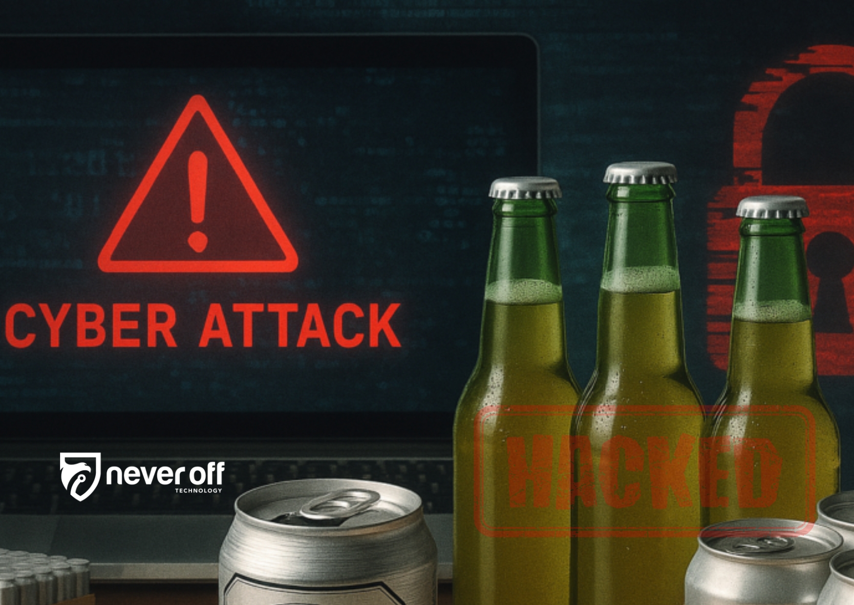 Cuando la cerveza se agota por un ciberataque: lecciones reales de gestión de riesgos de ciberseguridad