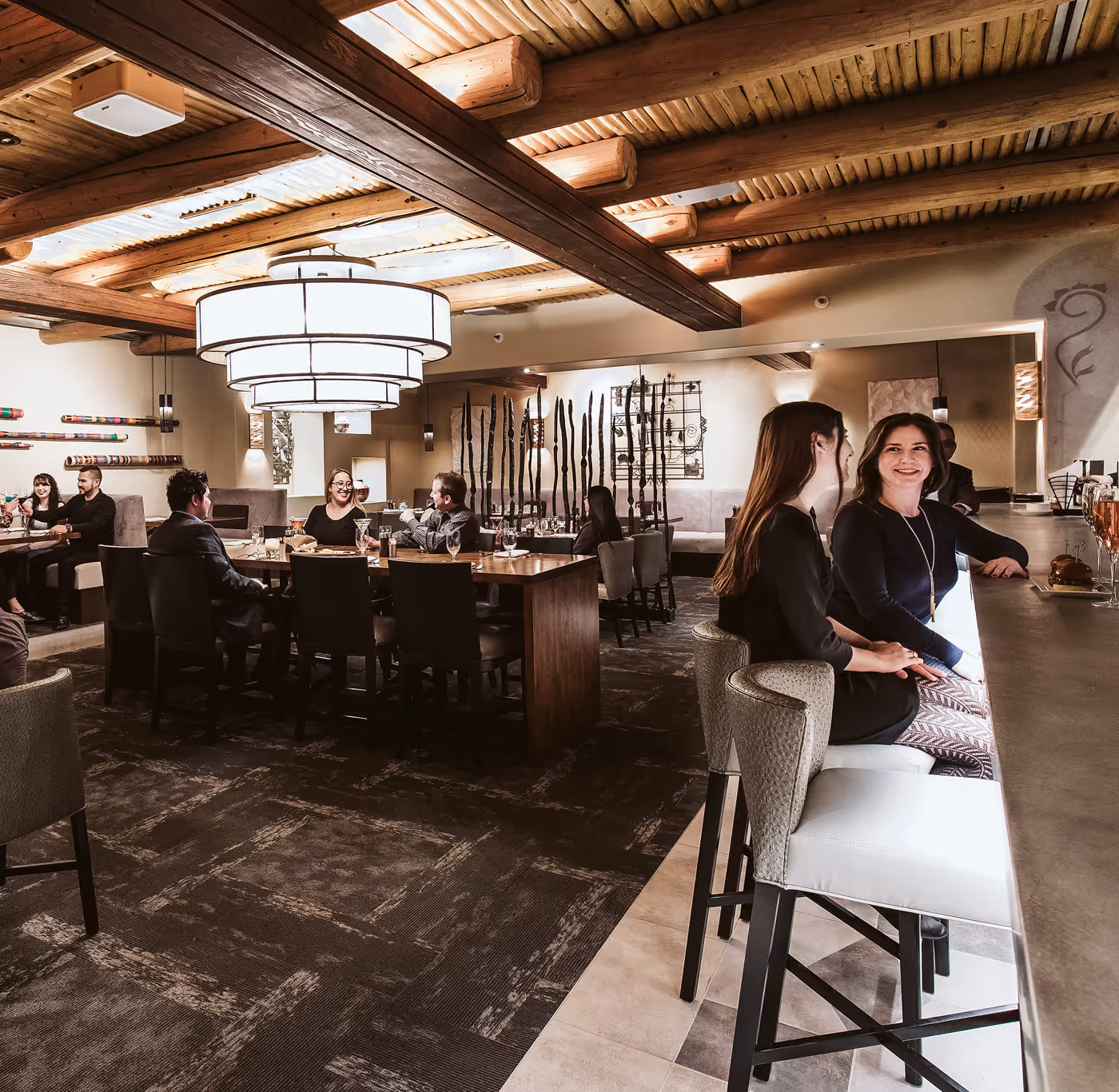 People in Agave Restaurant