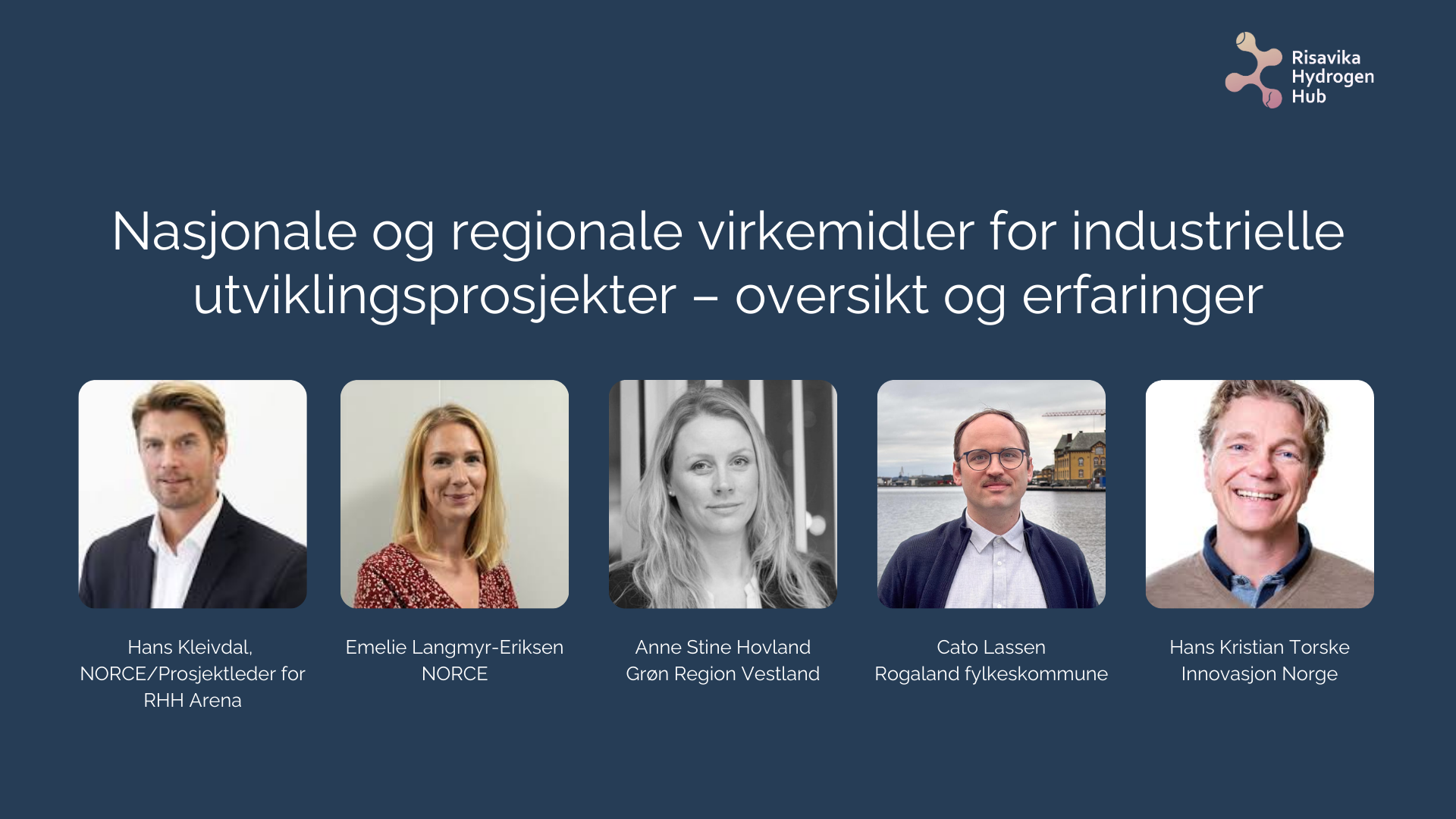 Nasjonale og regionale virkemidler for industrielle utviklingsprosjekter – oversikt og erfaringer