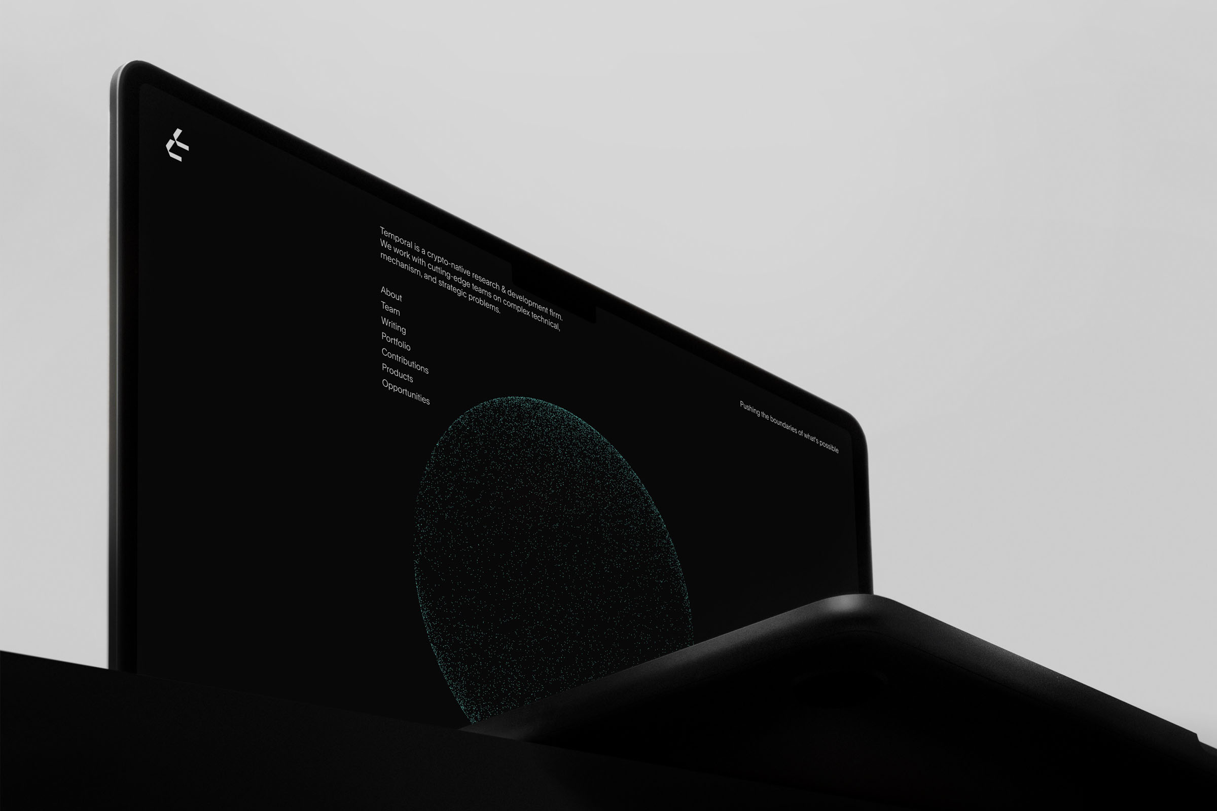 Computer with Temporal Website