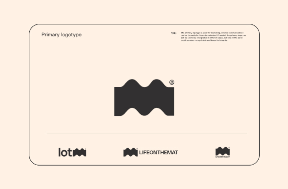 Life on the mat logotype 