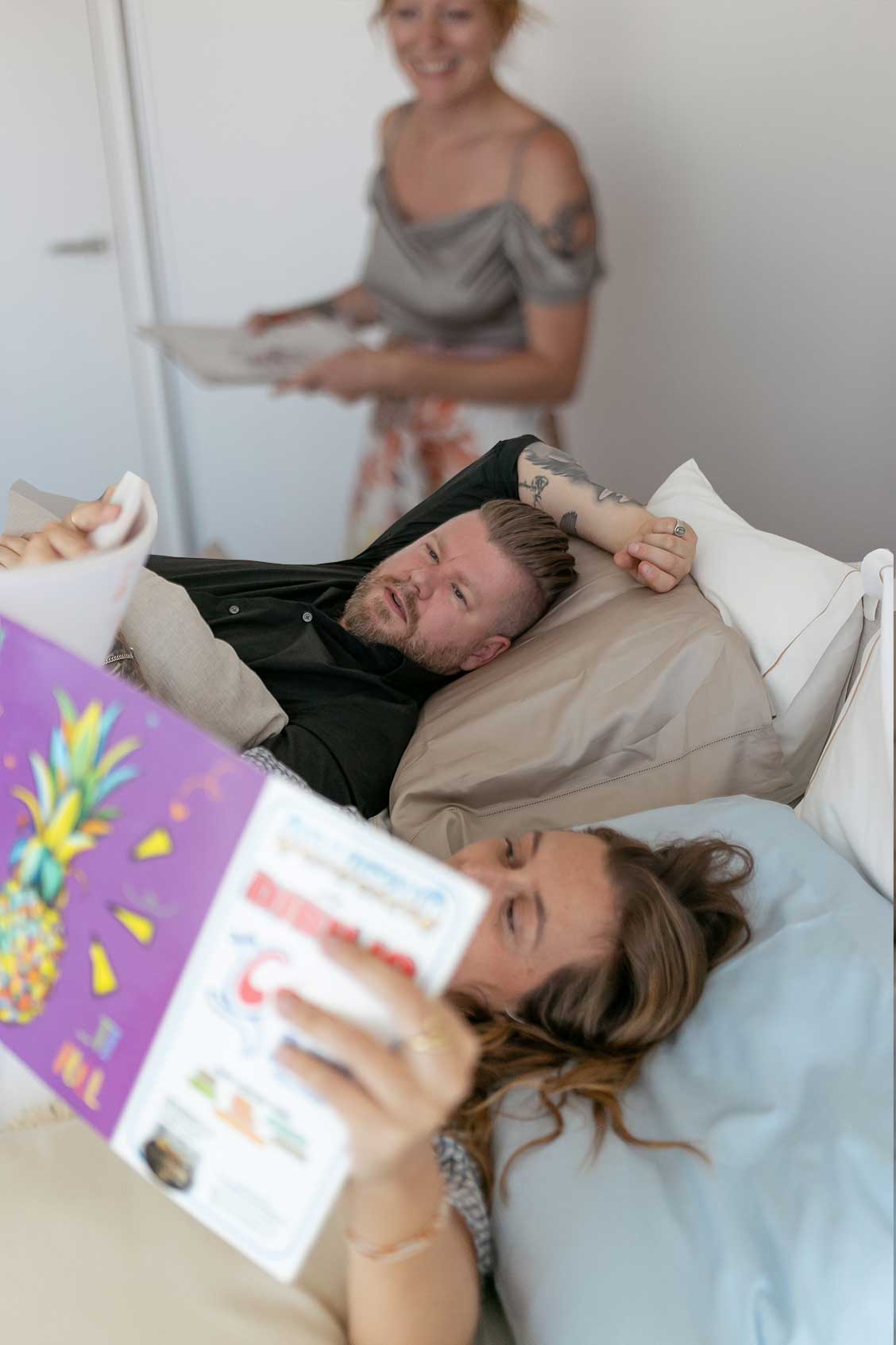 Expose Storytelling in Bed