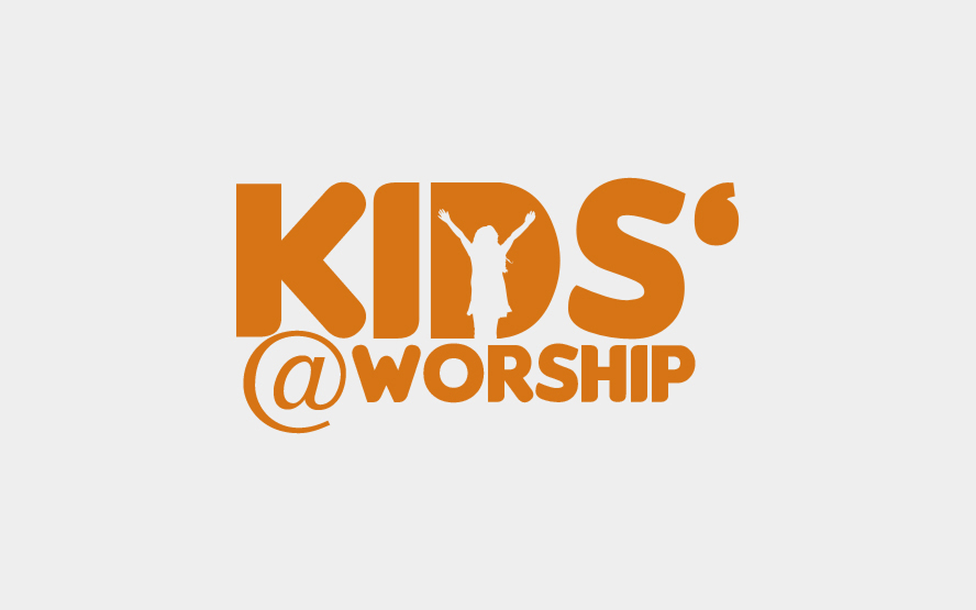 Orange logo reading 'KIDS' in bold lettering on a yellow background.