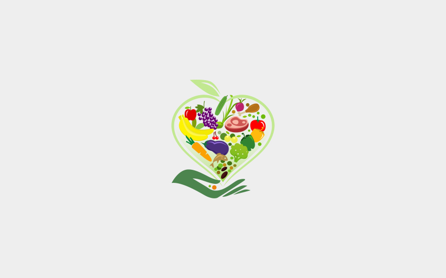 White background logo featuring a small green plant or flower icon.