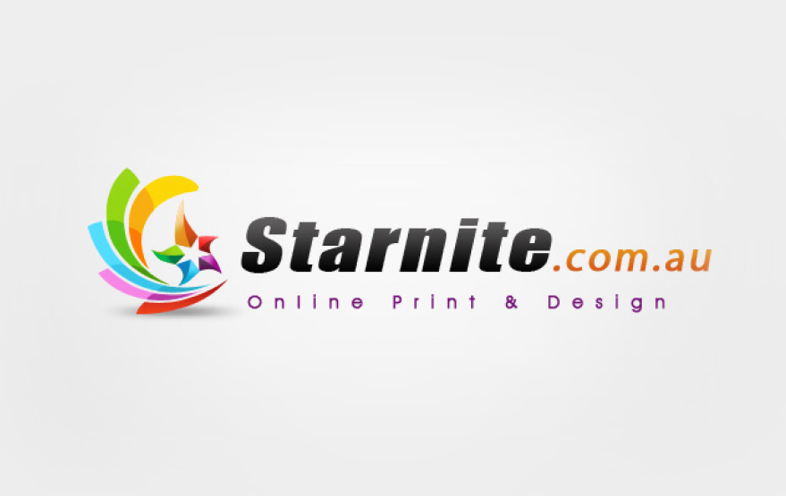 Black background wordmark logo reading 'Starlite' in elegant script.