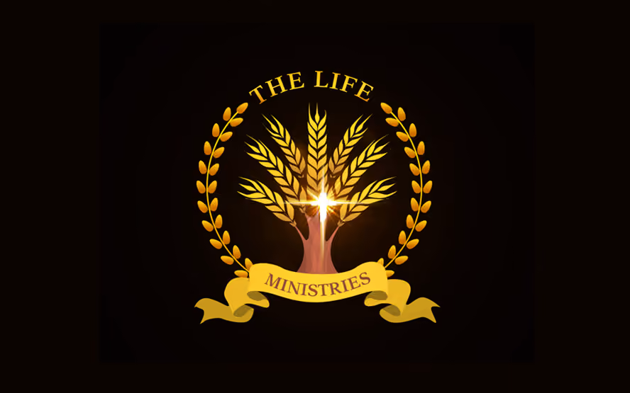 Black background logo featuring a gold tree silhouette.