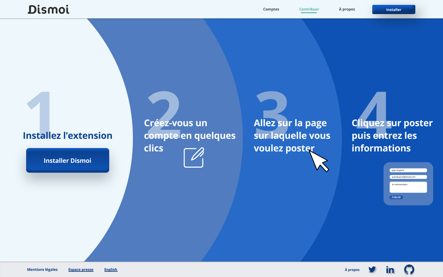 dismoi contribuer page redesign