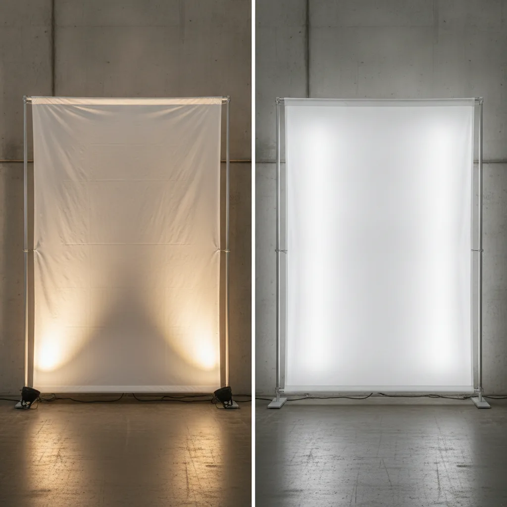 Différence bâche frontlight backlight – comment choisir - difference bache frontlight backlight