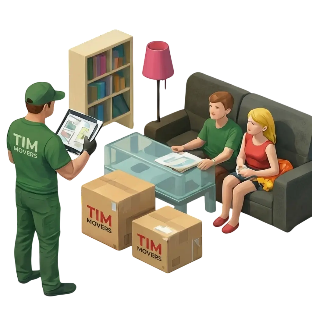 We carefully assess your job size and complexity by collecting all the information prior to the move.