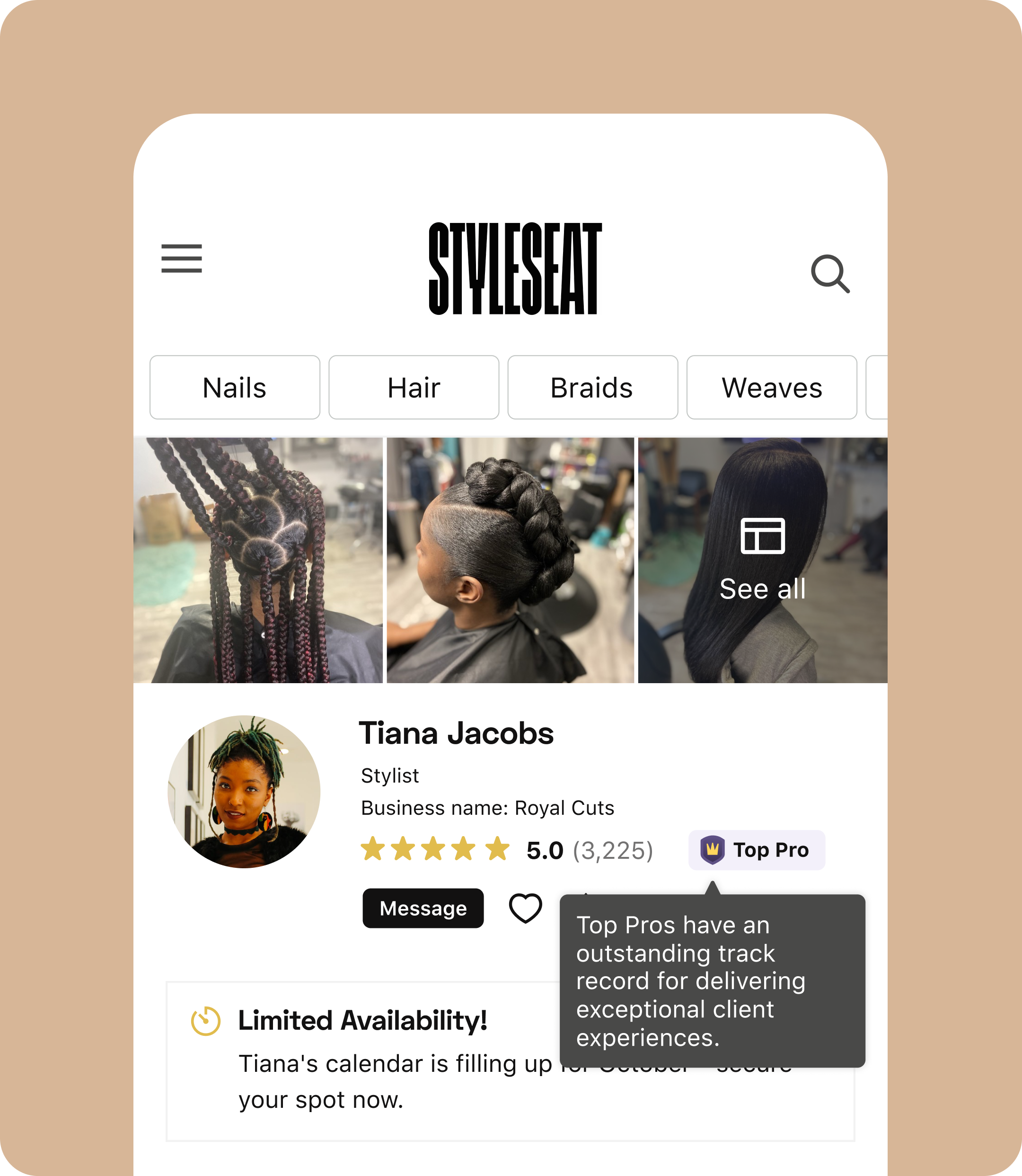 Top Pro Profile