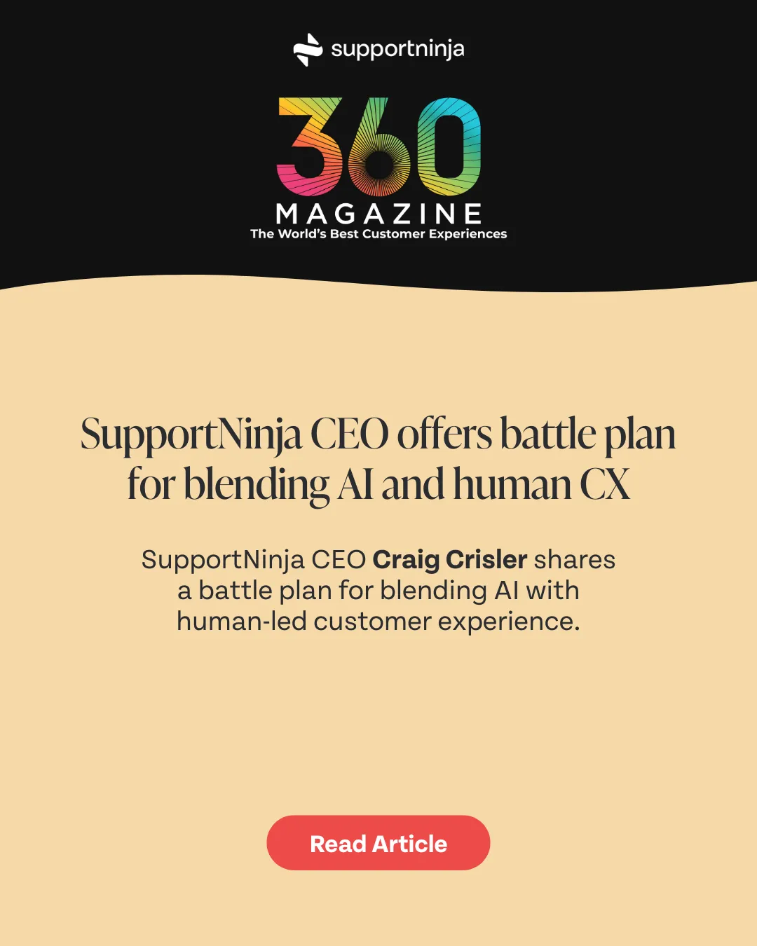 SupportNinja CEO offers battle plan for blending AI and human CX