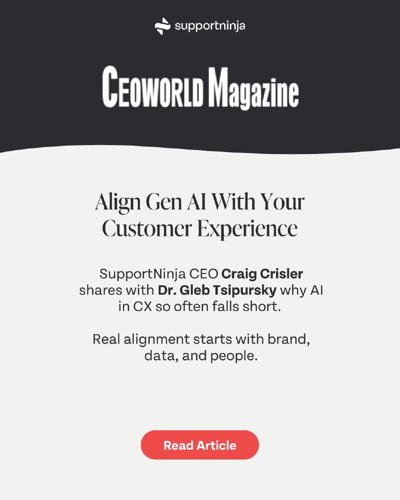 Align Gen AI With Your Customer Experience