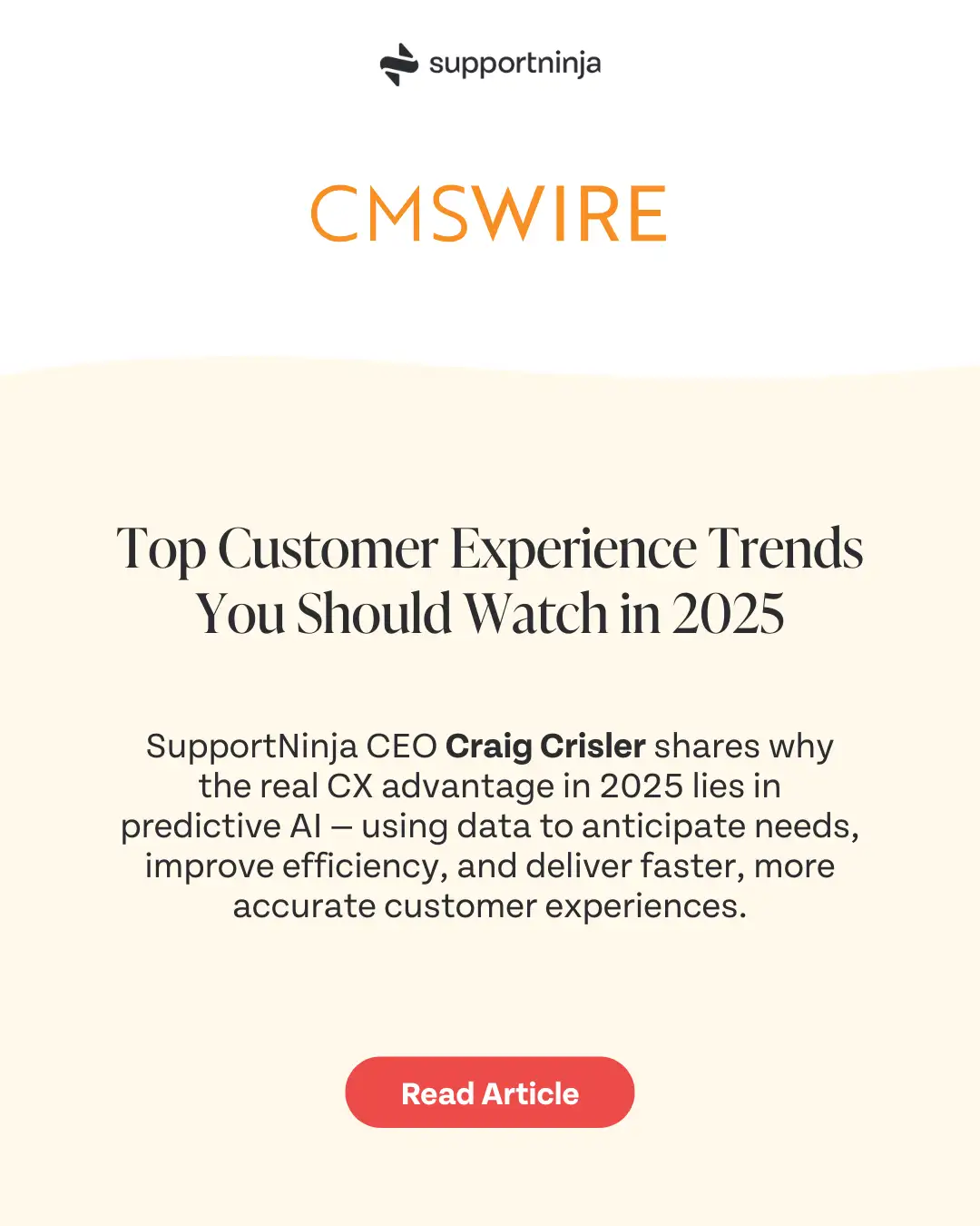 Top Customer Experience Trends You Should Watch in 2025
